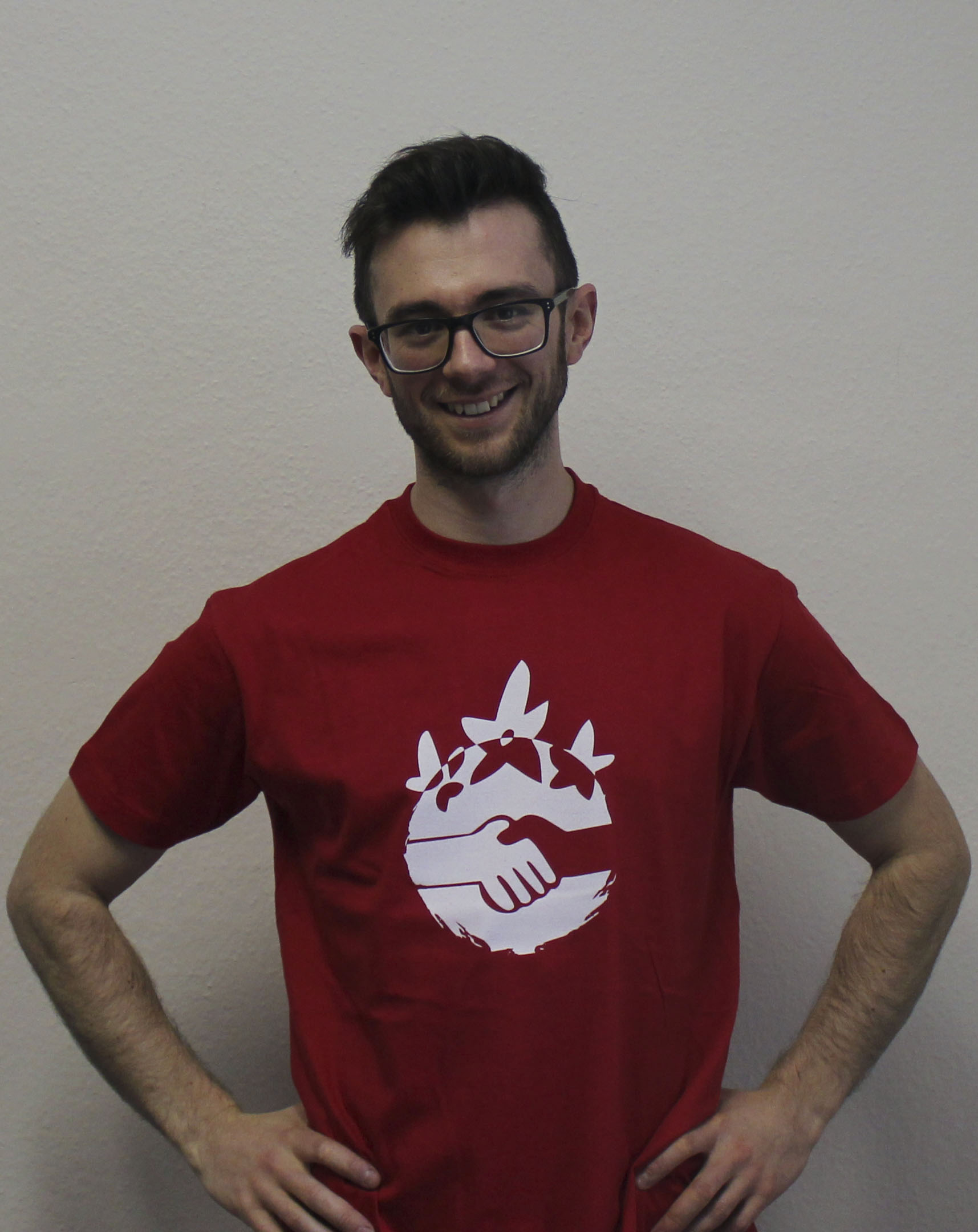 red t shirt for men
