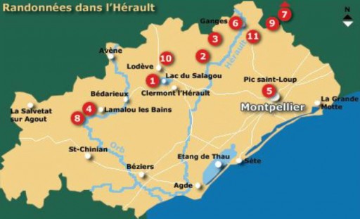 hiking montpellier